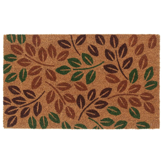 Tapis de porte naturel 45x75 cm fibre de coco touffeté