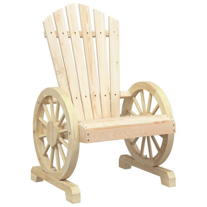 Chaises de jardin Adirondack lot de 4 bois de sapin massif