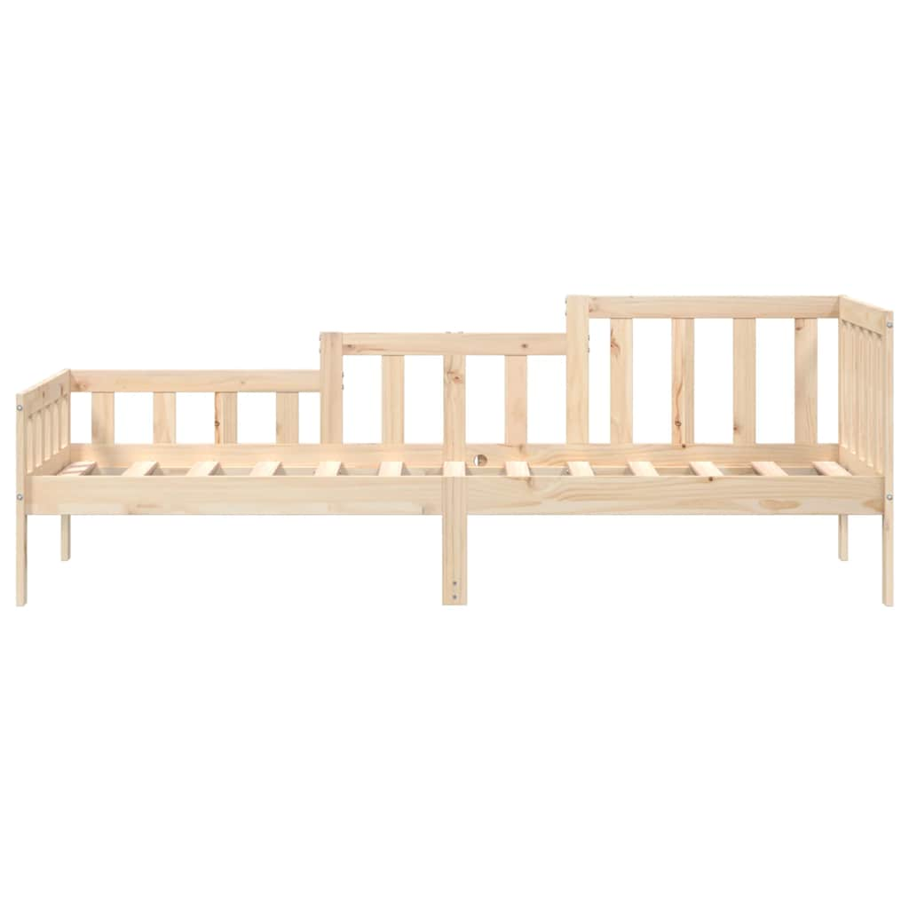 Lit de jour sans matelas 80x200 cm bois de pin massif