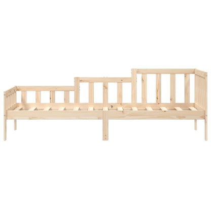 Lit de jour sans matelas 90x190 cm bois de pin massif