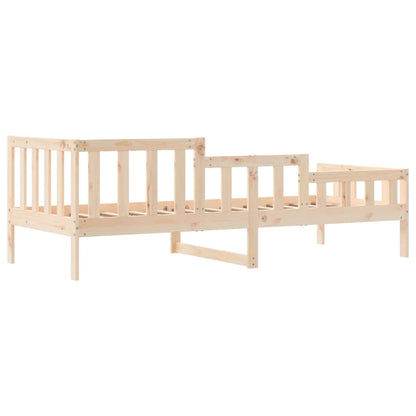 Lit de jour sans matelas 90x190 cm bois de pin massif