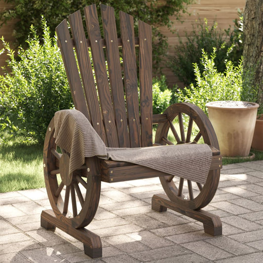 Chaises de jardin Adirondack lot de 2 bois de sapin massif