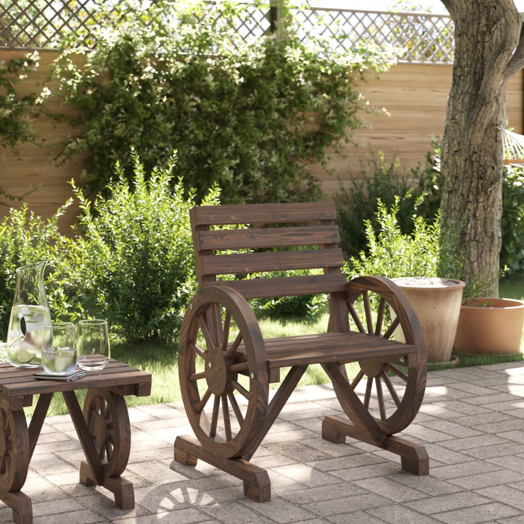 Chaises de jardin Bois de sapin massif