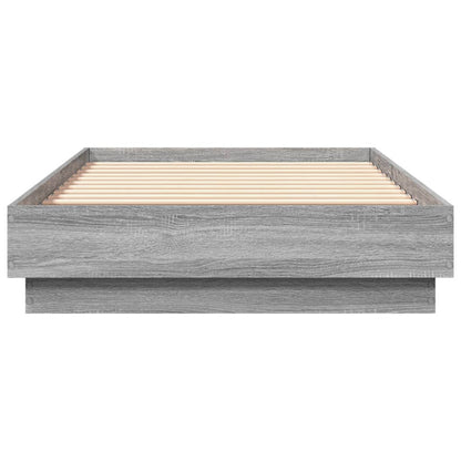 Cadre de lit sans matelas avec lumières LED 90x190 cm