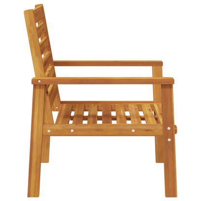 Fauteuil de jardin lot de 2 66,5x65x81 cm bois massif d'acacia