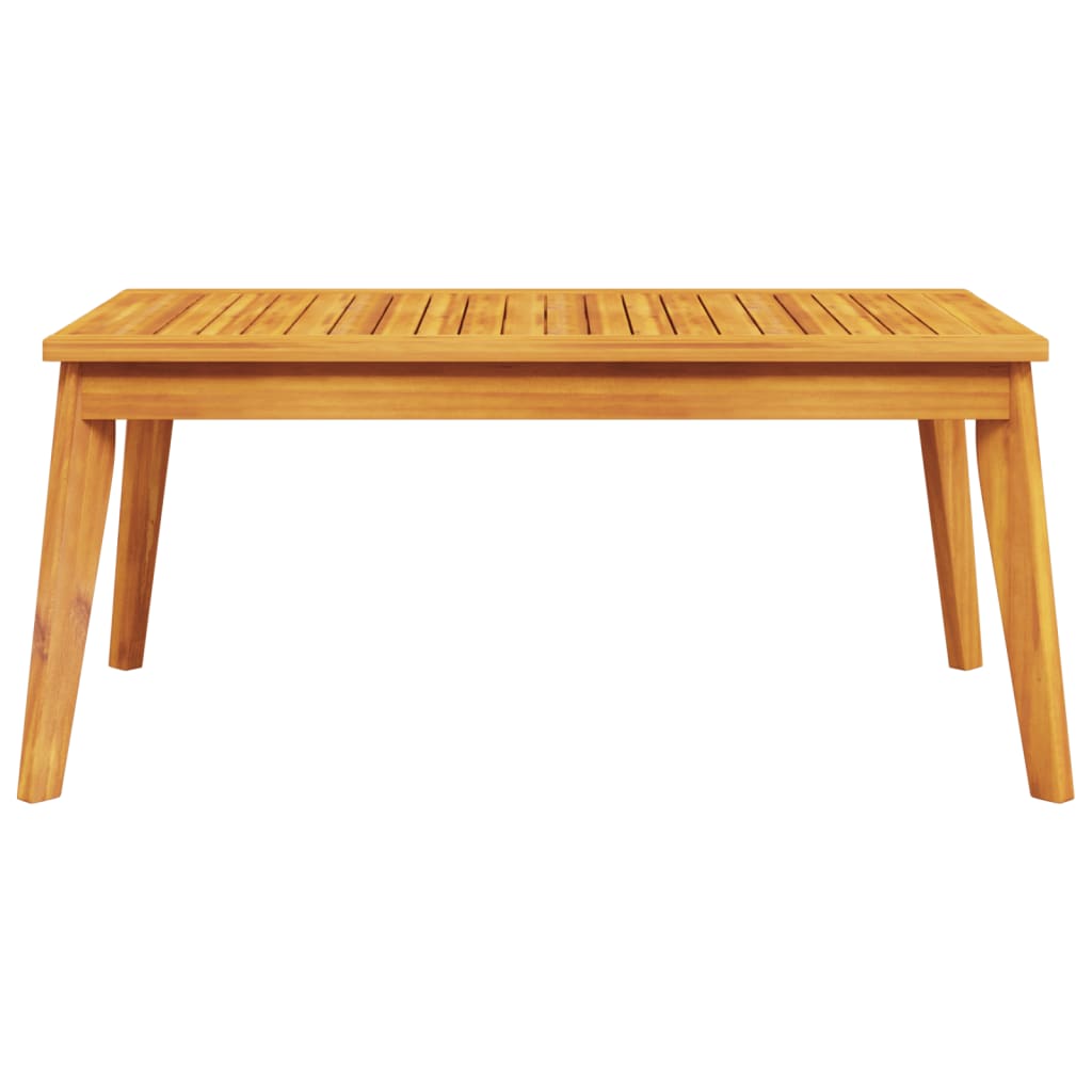 Table à manger de jardin 100x55x45 cm bois massif d'acacia