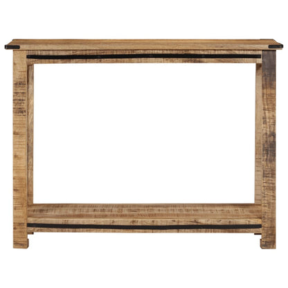 Table console 100x35x75 cm bois de manguier massif