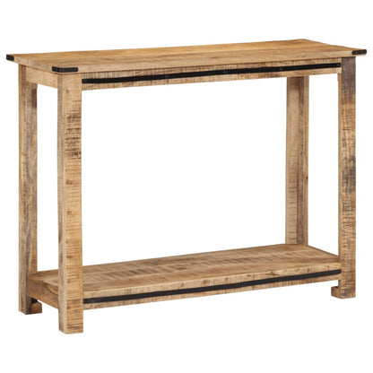 Table console 100x35x75 cm bois de manguier massif