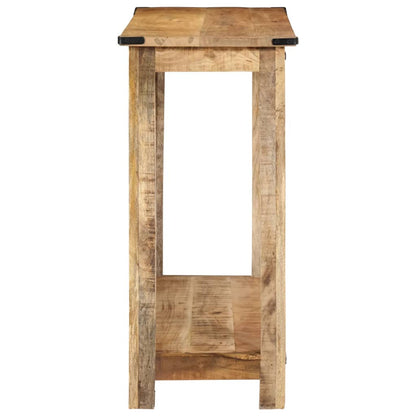 Table console 100x35x75 cm bois de manguier massif