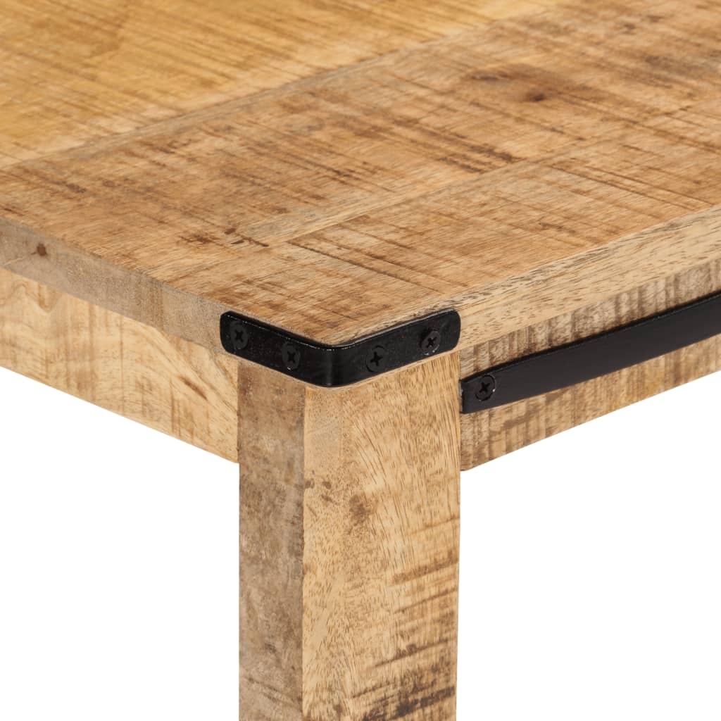 Table console 100x35x75 cm bois de manguier massif