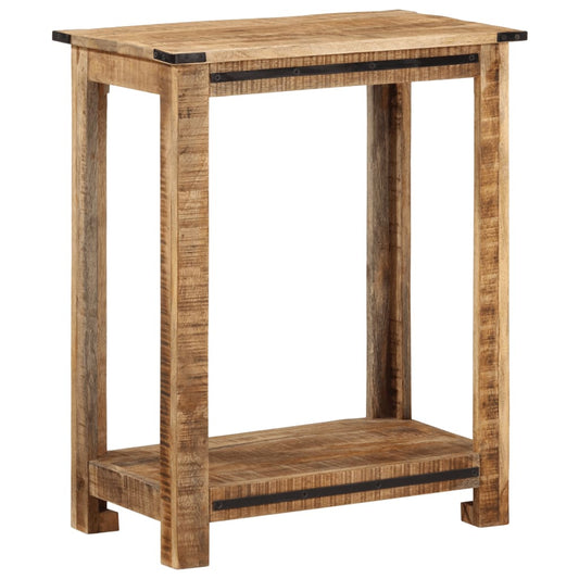 Table console 60x35x75 cm bois massif de manguier