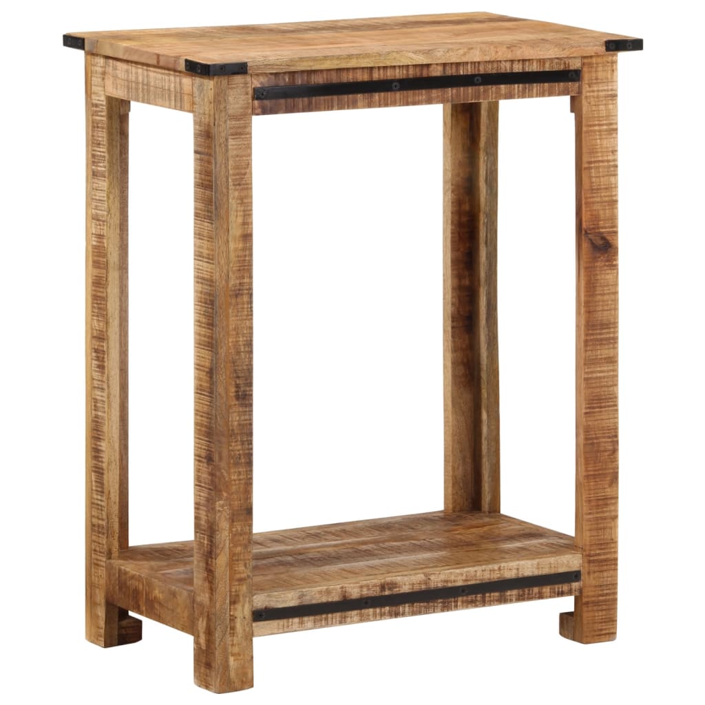 Table console 60x35x75 cm bois massif de manguier