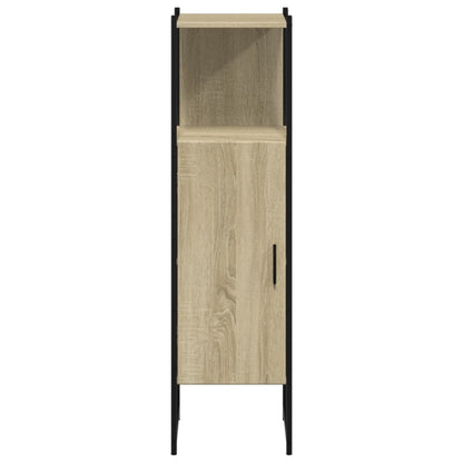 Armoire de salle de bain chêne sonoma 33x33x120,5 cm