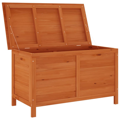 Boîte de rangement de jardin 99x49,5x58,5 cm bois massif sapin