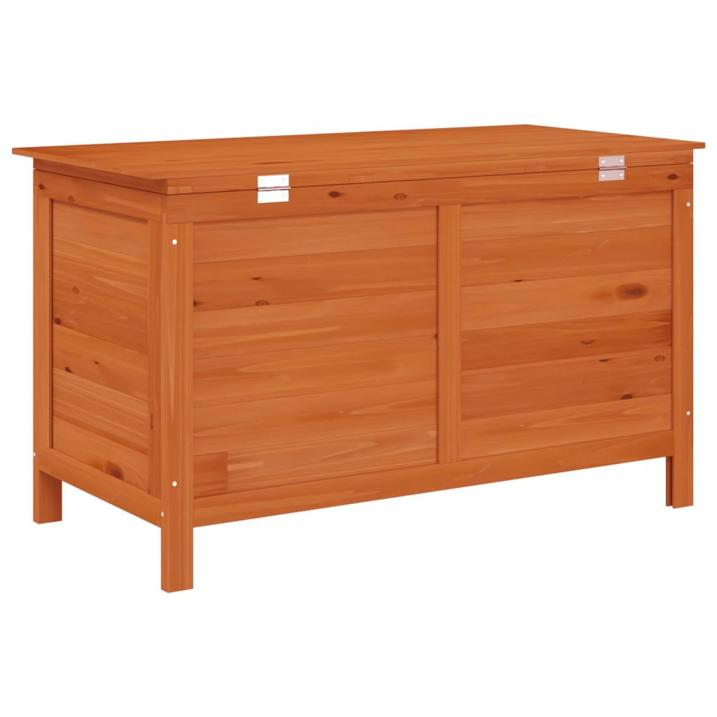 Boîte de rangement de jardin 99x49,5x58,5 cm bois massif sapin