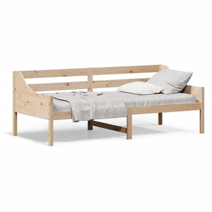 Lit de jour sans matelas 100x200 cm bois de pin massif