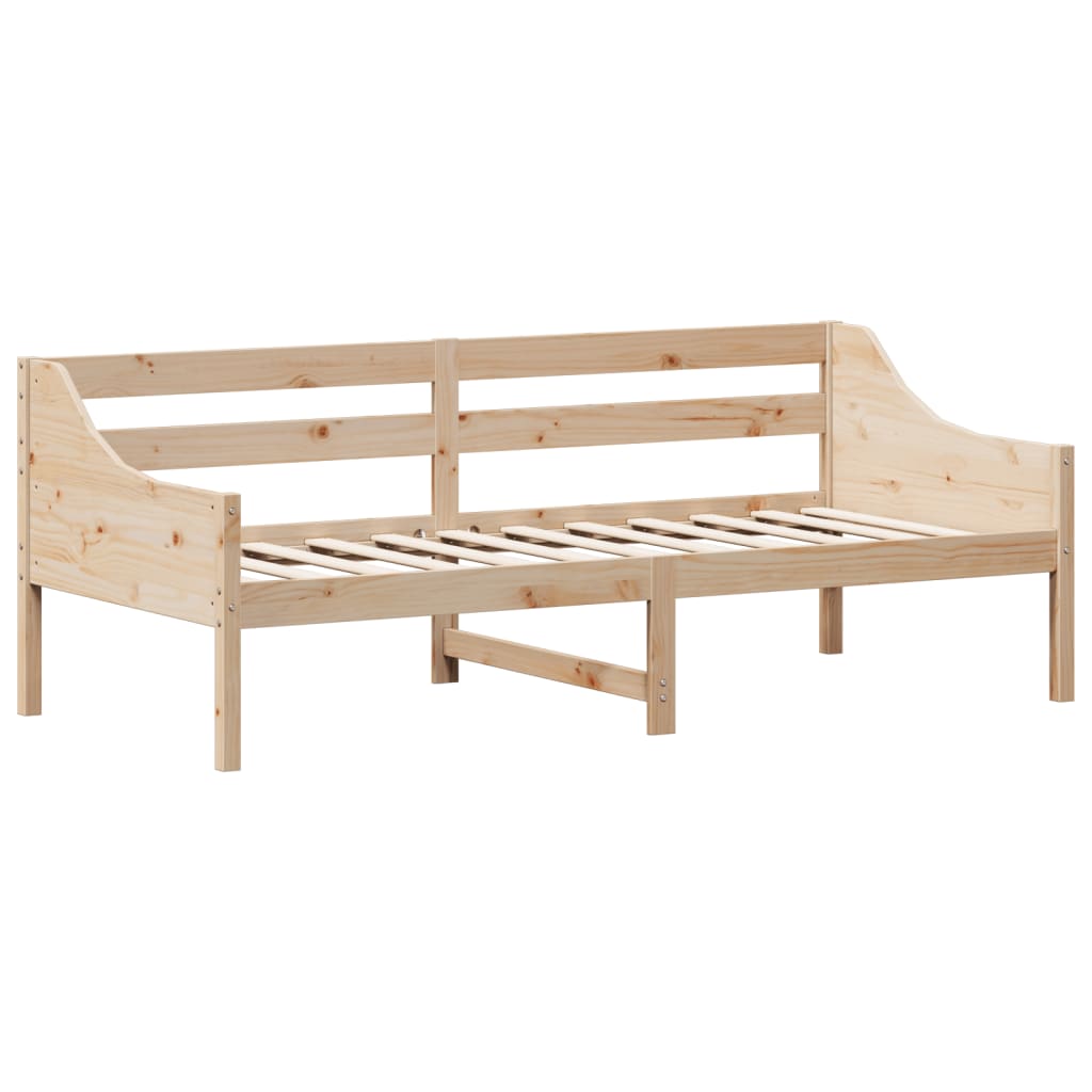 Lit de jour sans matelas 100x200 cm bois de pin massif