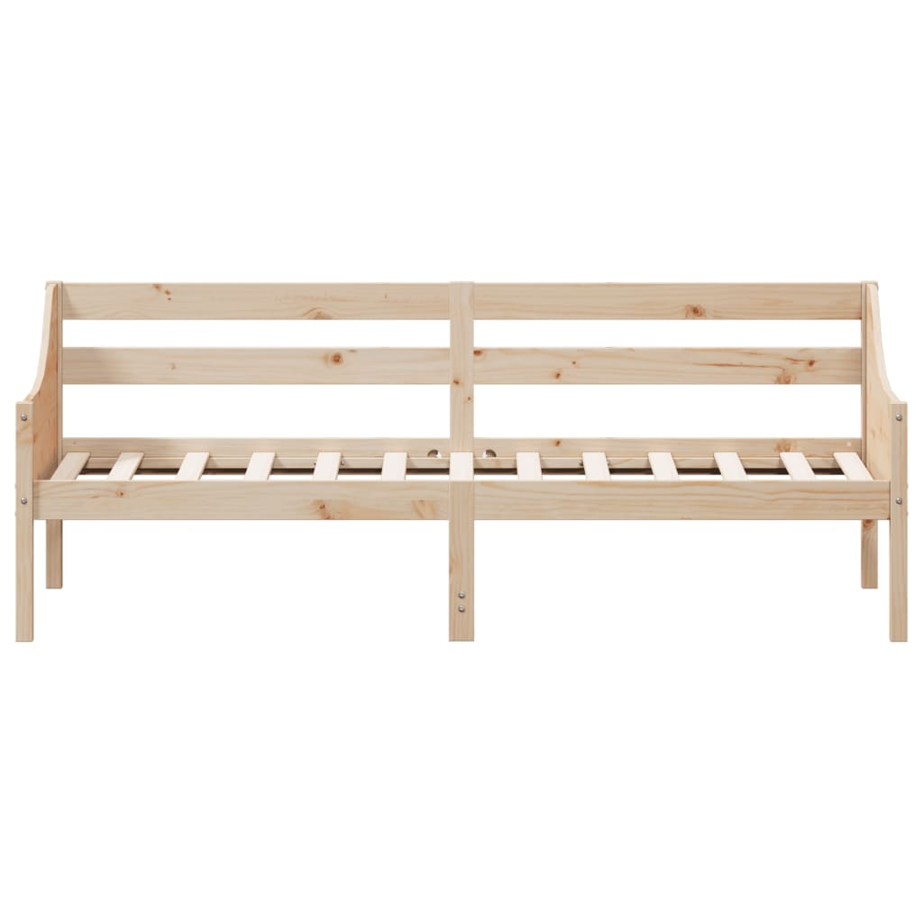 Lit de jour sans matelas 100x200 cm bois de pin massif