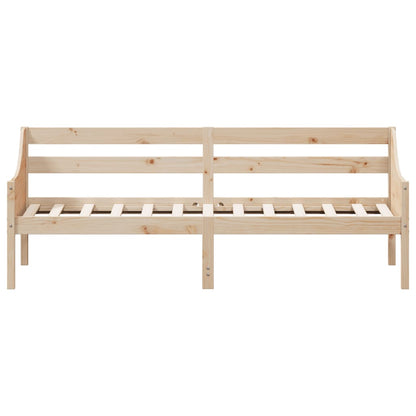 Lit de jour sans matelas 100x200 cm bois de pin massif