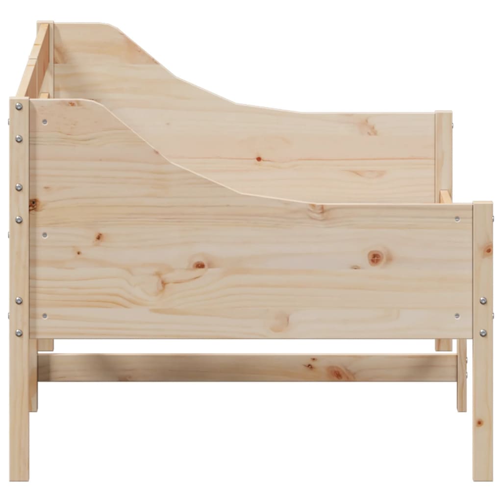 Lit de jour sans matelas 100x200 cm bois de pin massif