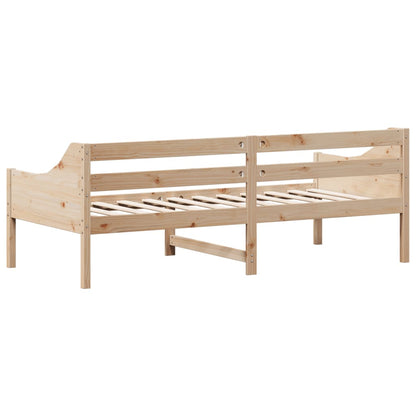 Lit de jour sans matelas 100x200 cm bois de pin massif