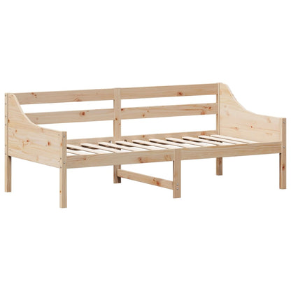 Lit de jour sans matelas 90x190 cm bois de pin massif