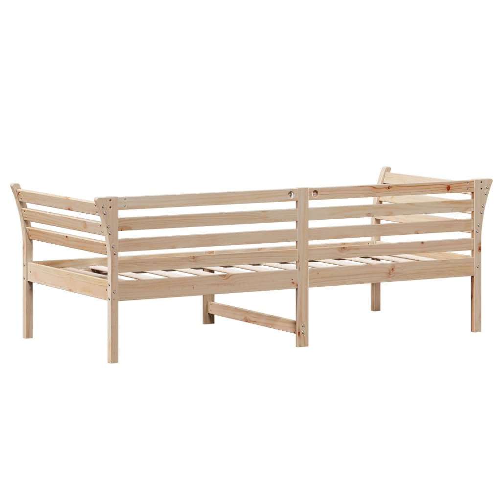 Lit de jour sans matelas 80x200 cm bois de pin massif