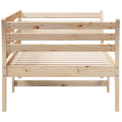 Lit de jour sans matelas 90x200 cm bois de pin massif