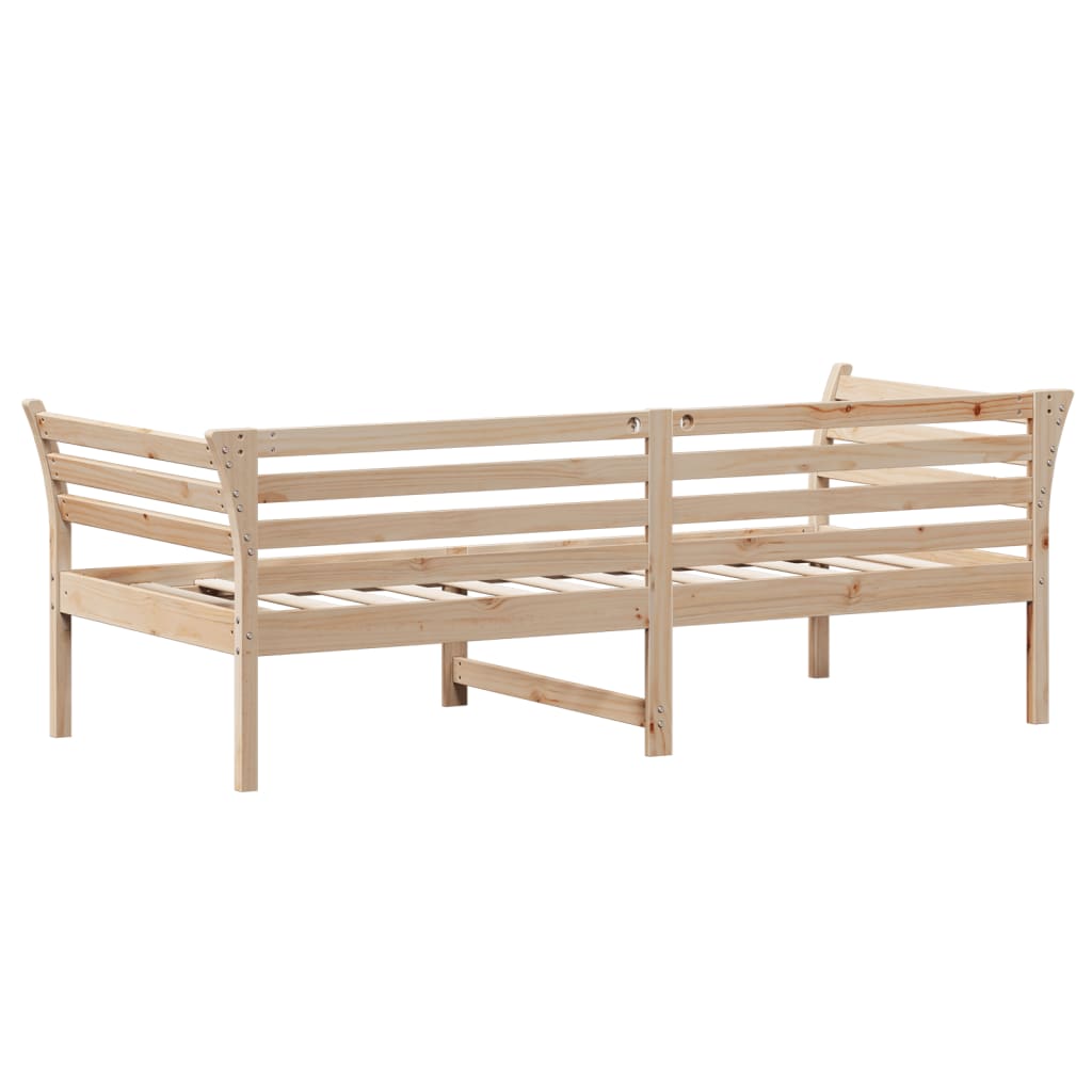 Lit de jour sans matelas 90x200 cm bois de pin massif