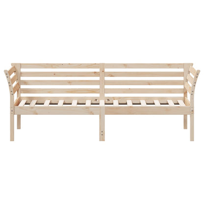 Lit de jour sans matelas 90x190 cm bois de pin massif