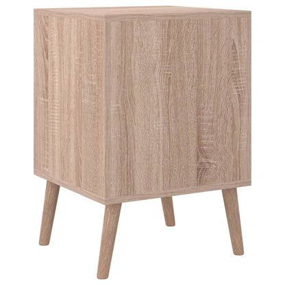 Finori Table de chevet Lusk 61A chêne sonoma 38,5x38,5x57 cm