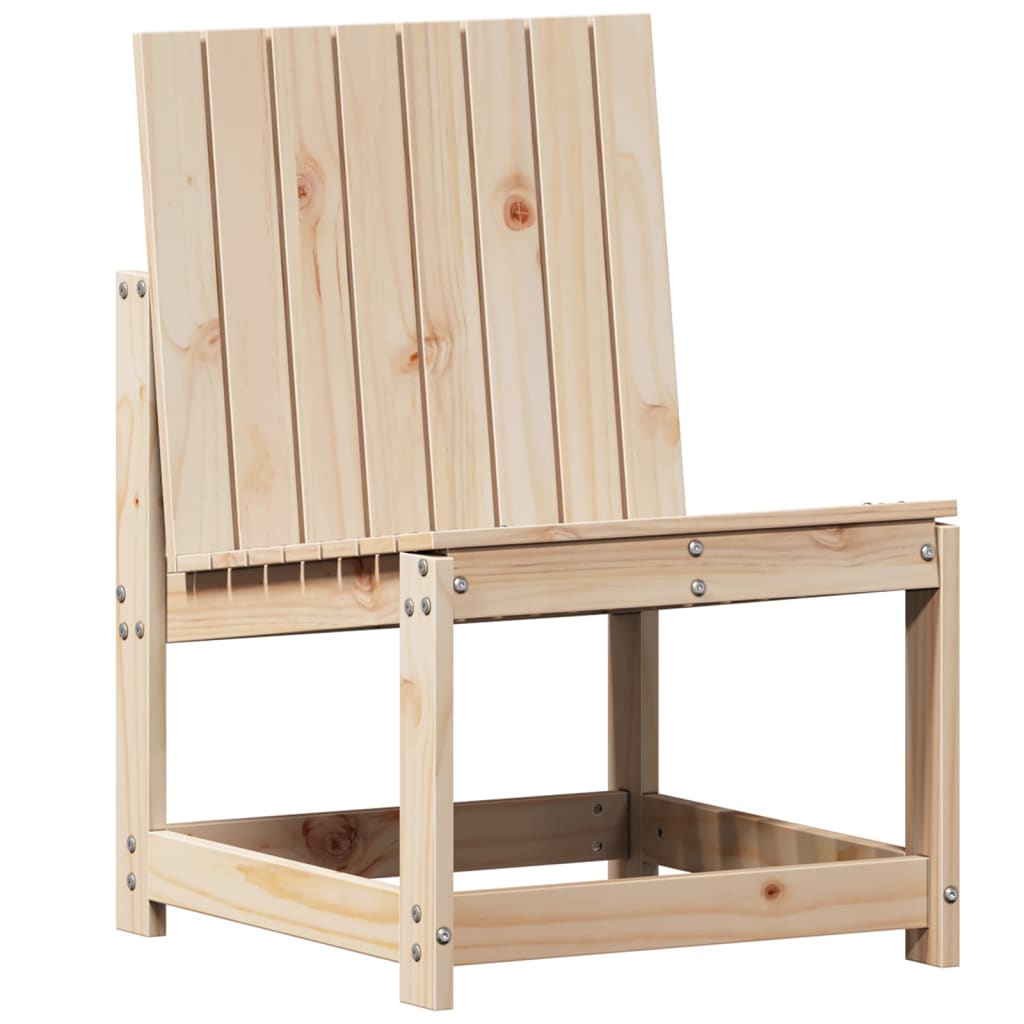 Chaise de jardin 50,5x55x77 cm bois de pin massif