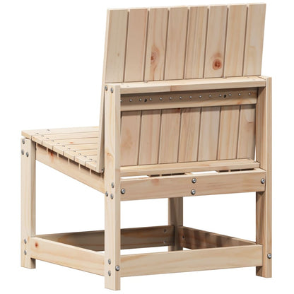 Chaise de jardin 50,5x55x77 cm bois de pin massif