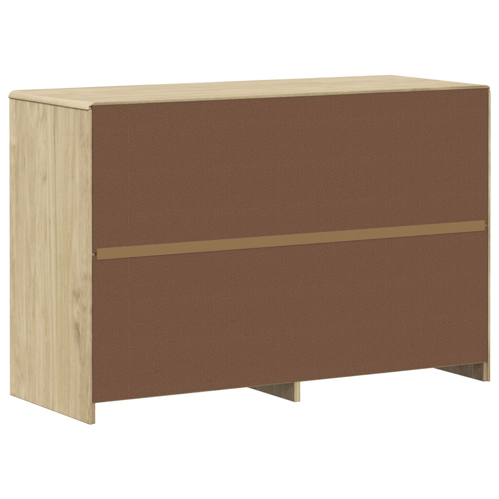 Commode SAUDA chêne 111x43x73,5 cm bois de pin massif