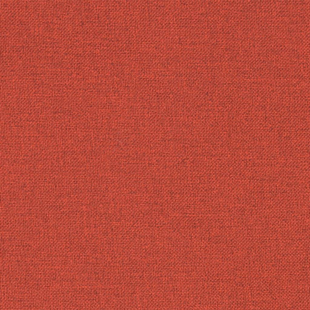 Coussin de chaise longue rouge mélangé (75+105)x50x3 cm tissu