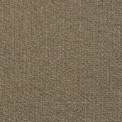 Coussins de banc de jardin lot de 2 taupe mélangé tissu