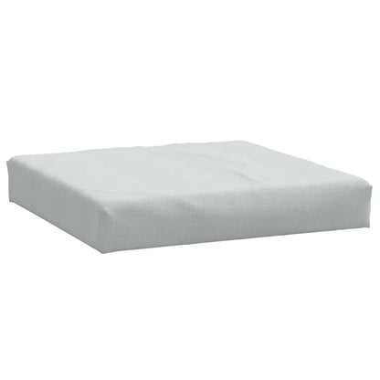 Coussins de palette lot de 2 gris clair mélangé tissu