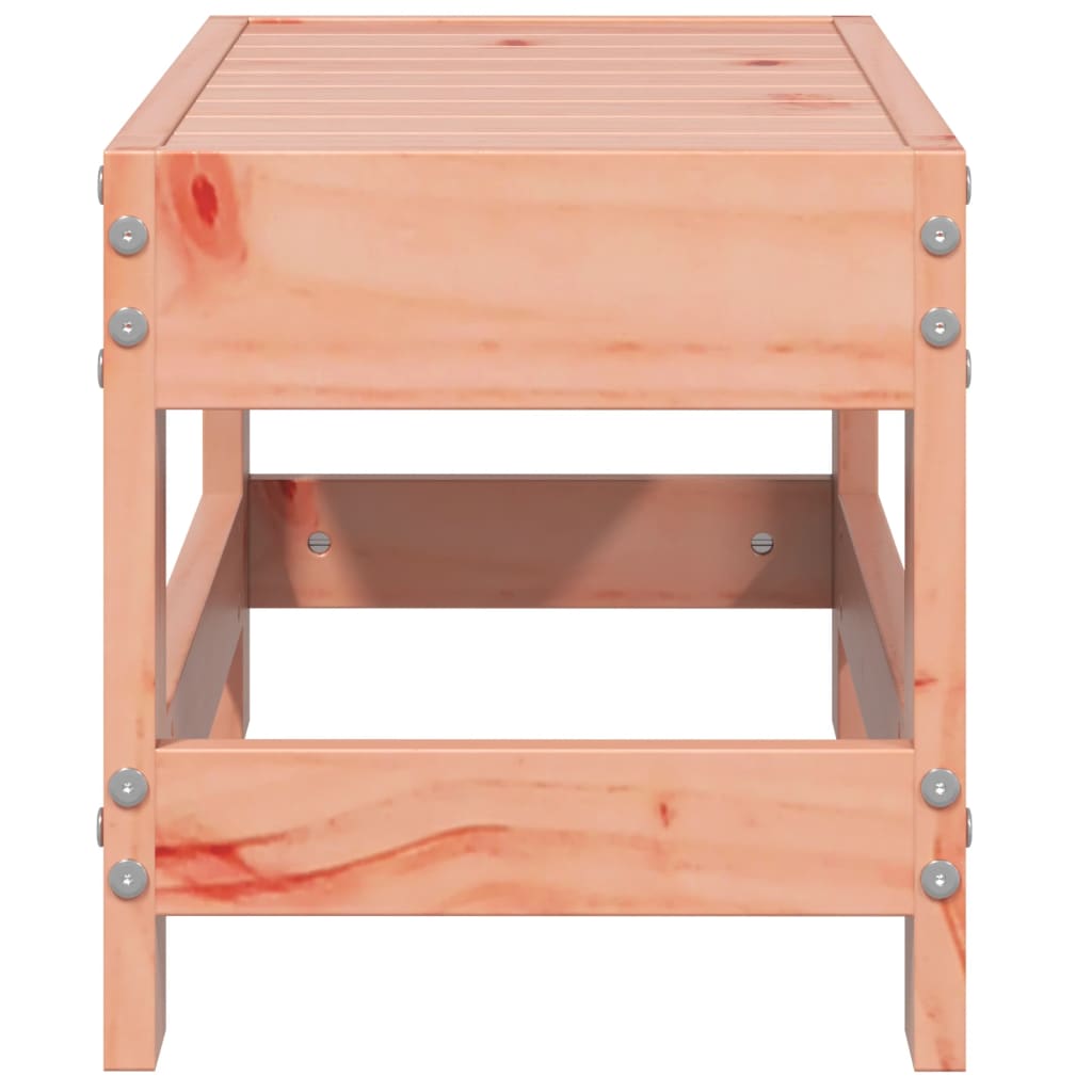 Repose-pied de jardin 62x30x32 cm bois massif de douglas