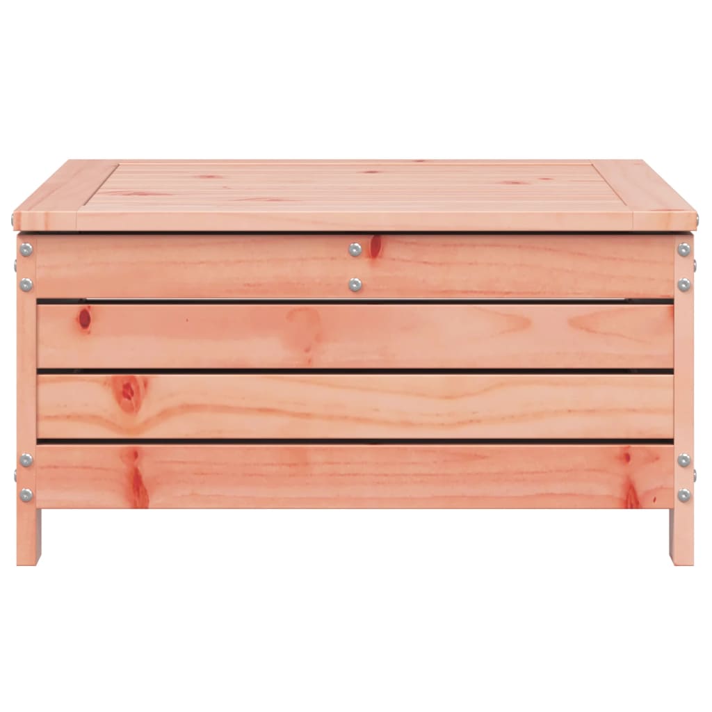 Repose-pied de jardin 62x63,5x32 cm bois massif de douglas