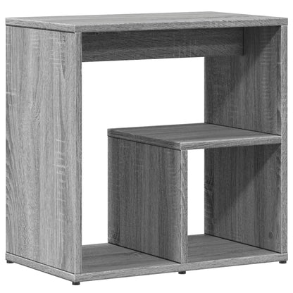 Tables d'appoint 2 pcs sonoma gris 50x30x50cm bois d'ingénierie