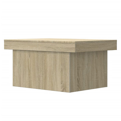 Table basse chêne sonoma 100x55x40 cm bois d'ingénierie