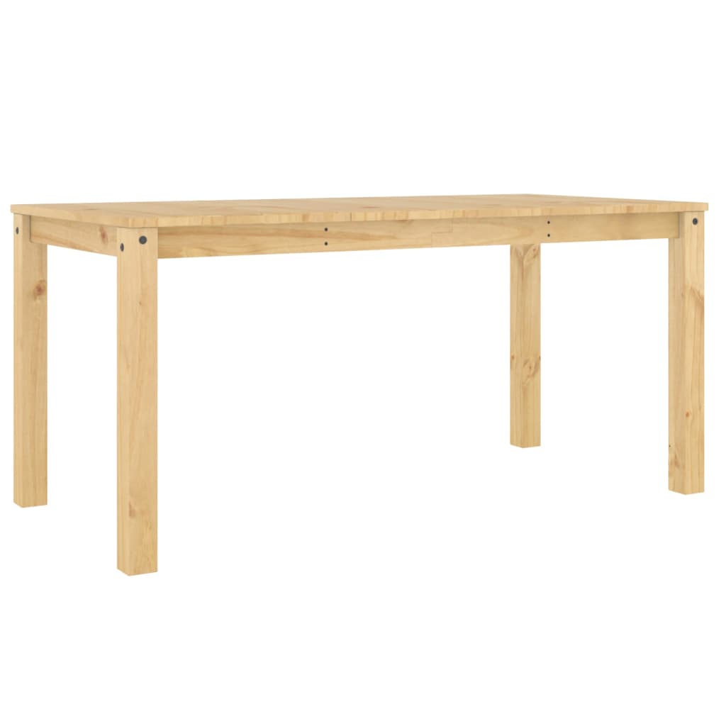 Table à manger Panama 160x80x75 cm bois massif de pin