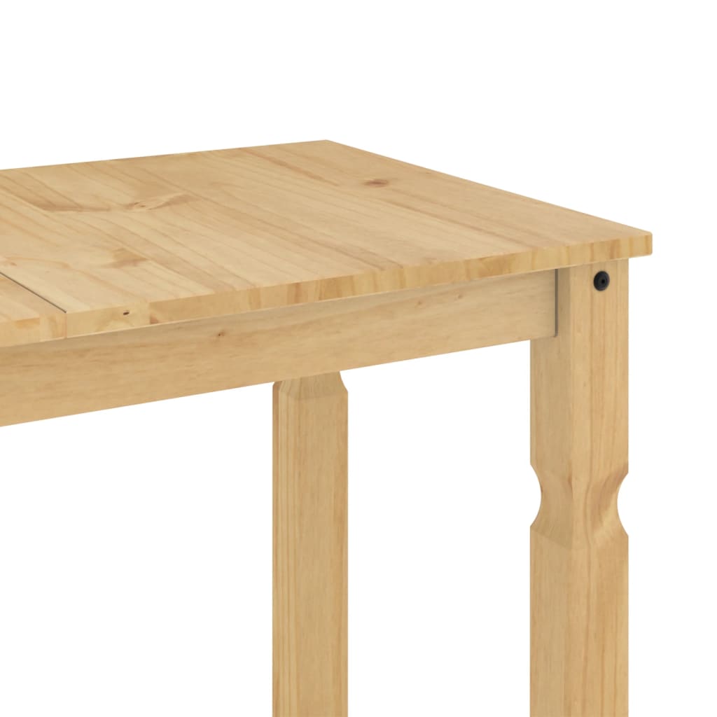 Table à manger Corona 112x60x75 cm bois massif de pin