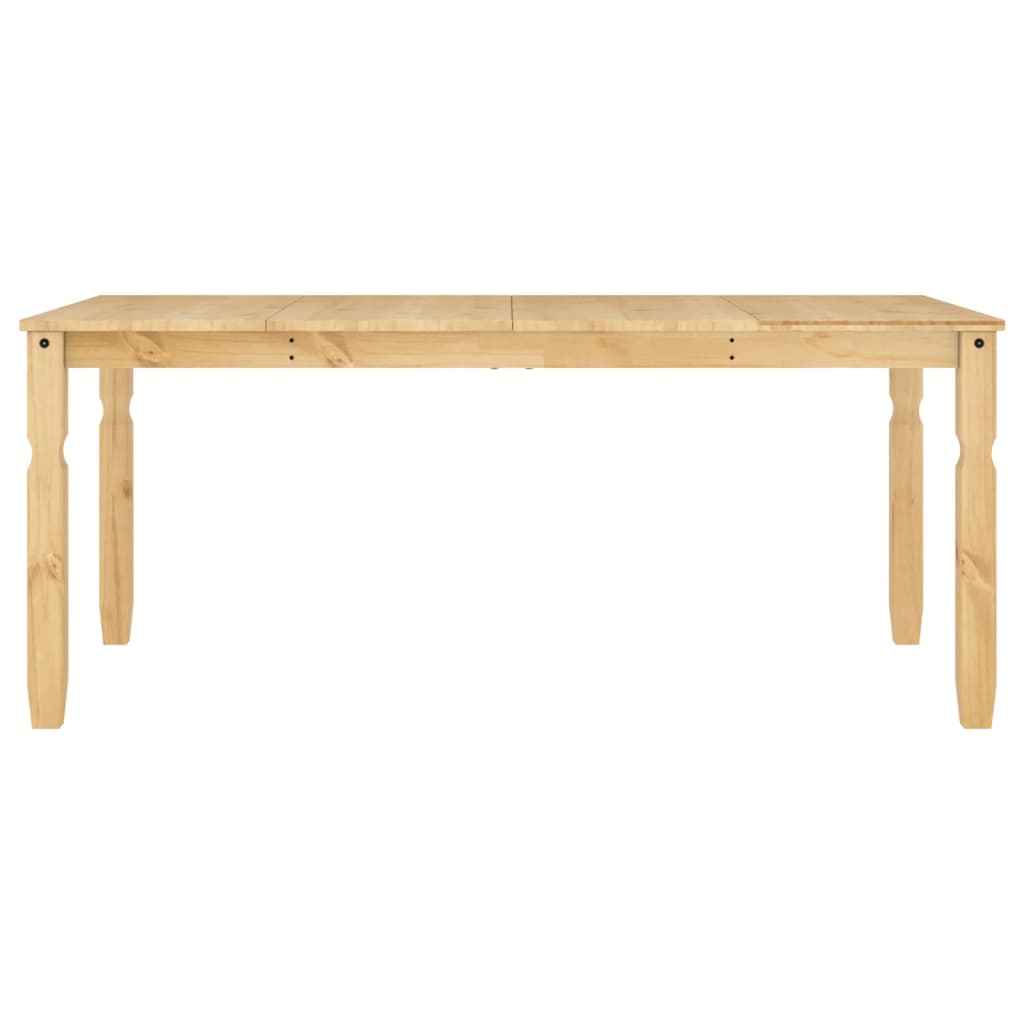 Table à manger Corona 180x90x75 cm bois massif de pin