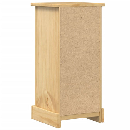 Table de chevet Corona 35x32,5x74 cm bois de pin massif