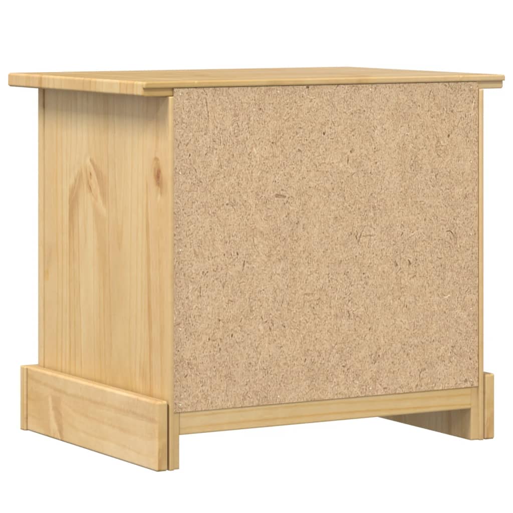 Table de chevet Corona 53x39x50 cm bois de pin massif