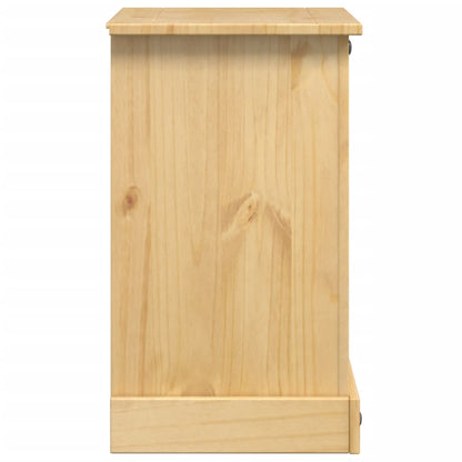 Table de chevet Corona 53x39x66 cm bois de pin massif