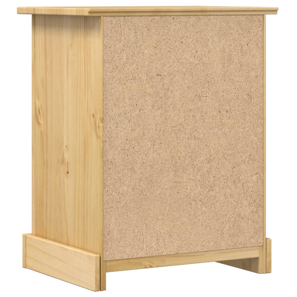 Table de chevet Corona 53x39x66 cm bois de pin massif