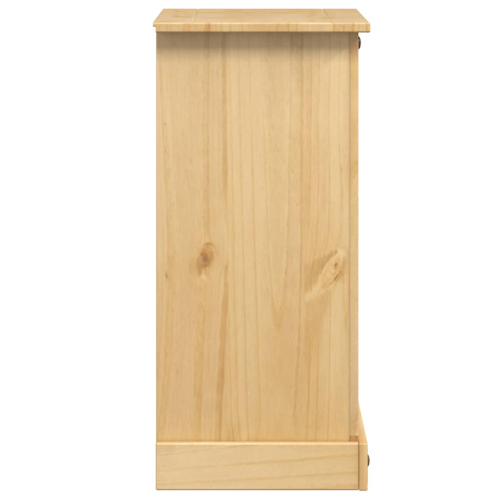 Table de chevet Corona 53x39x84 cm bois de pin massif