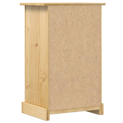 Table de chevet Corona 53x39x84 cm bois de pin massif